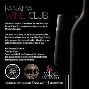 Panama Wine Club March 2023